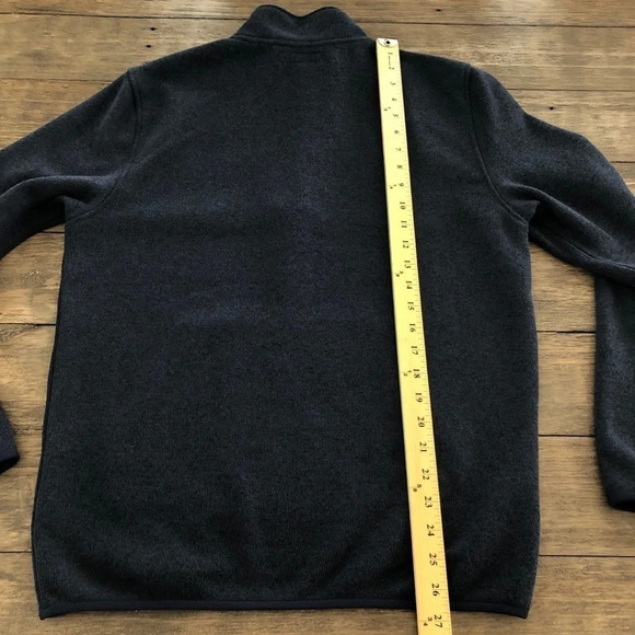 J Crew Mercantile Marled Fleece Zip Up Pullover S - Picture 7 of 7